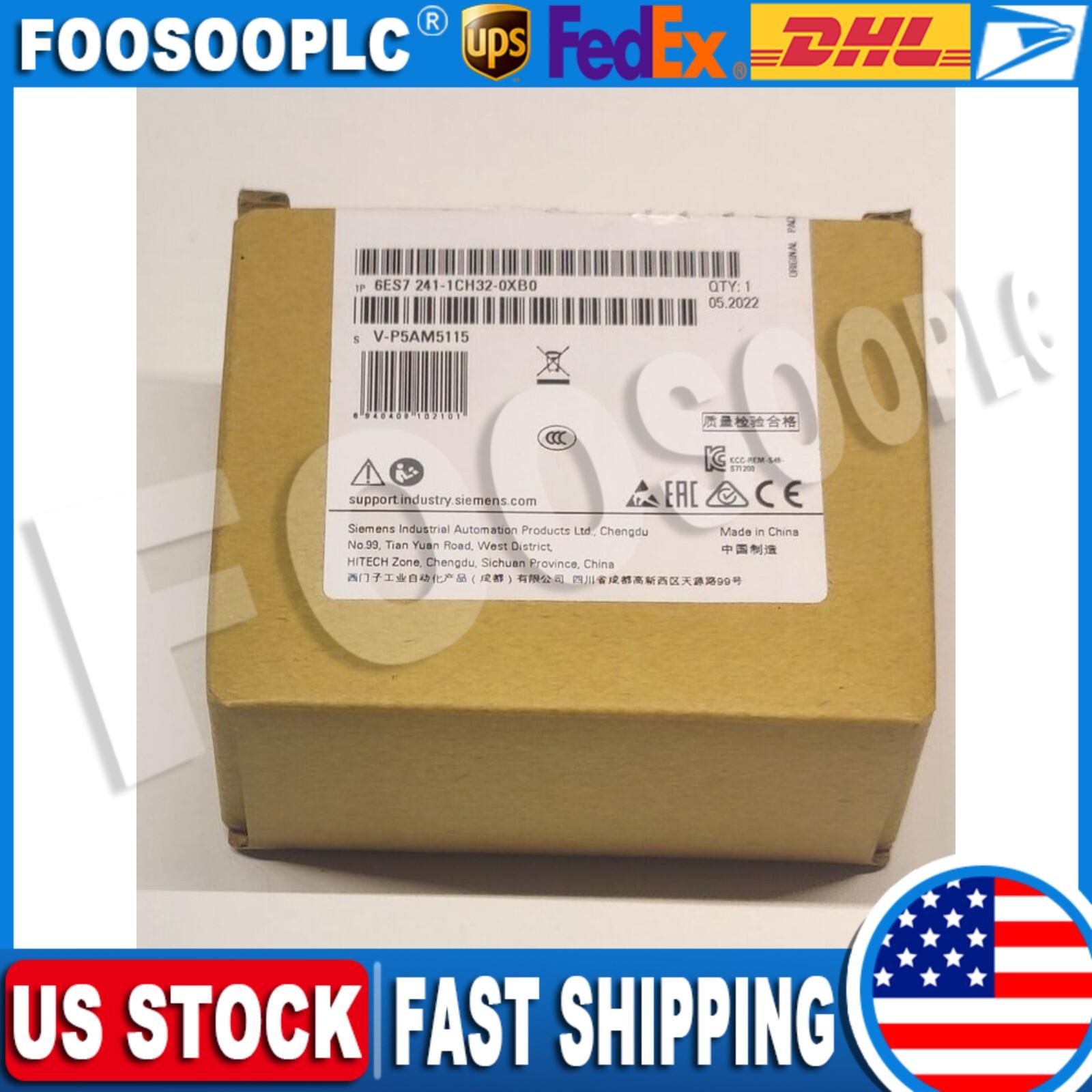 New Siemens 6ES7 241-1CH32-0XB0 6ES7241-1CH32-0XB0 SIMATIC S7-1200 CM 1241