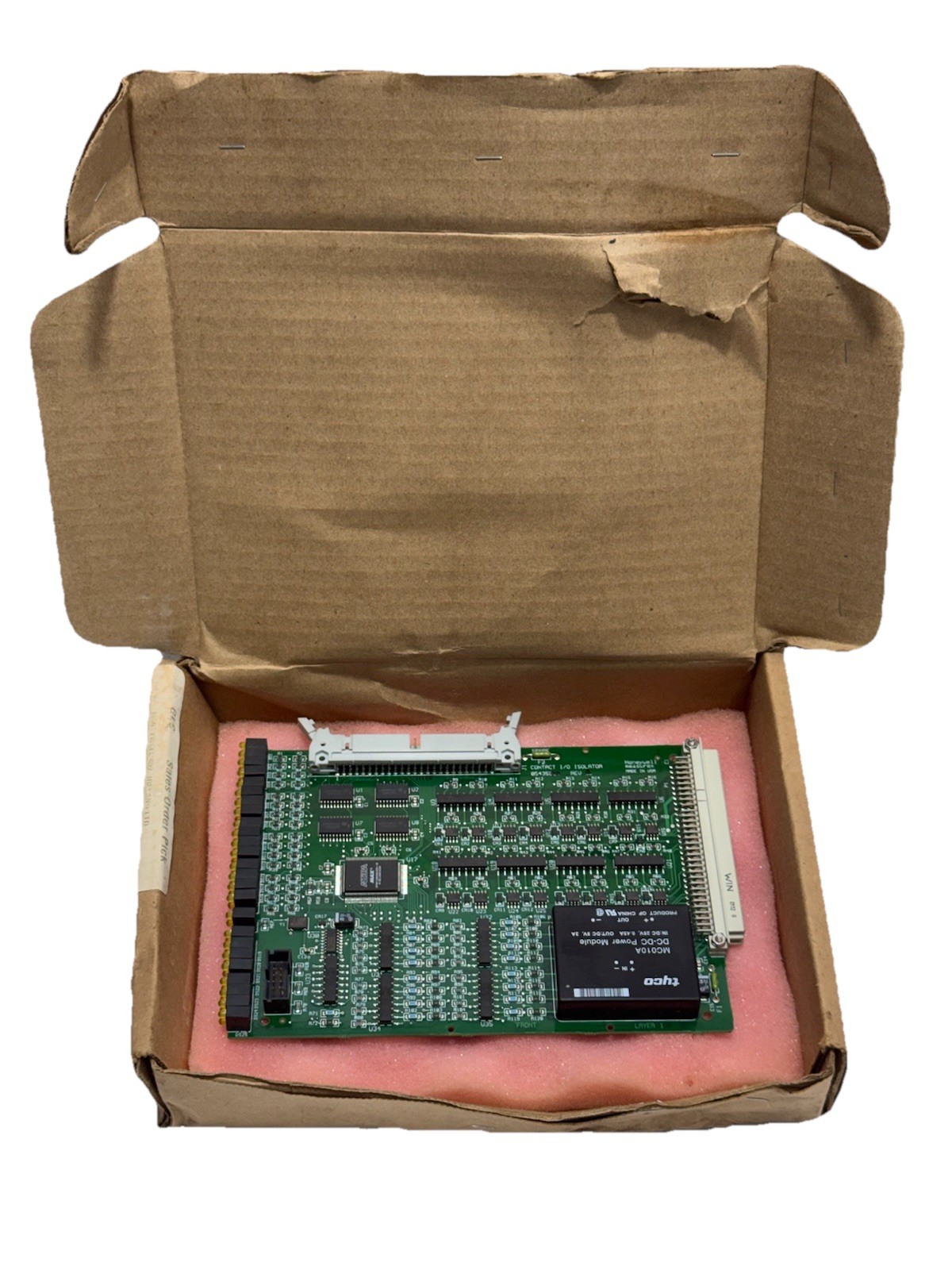 Honeywell Measurex 05435800 Rev A PCBA Contact I/O Isolator 6580500008
