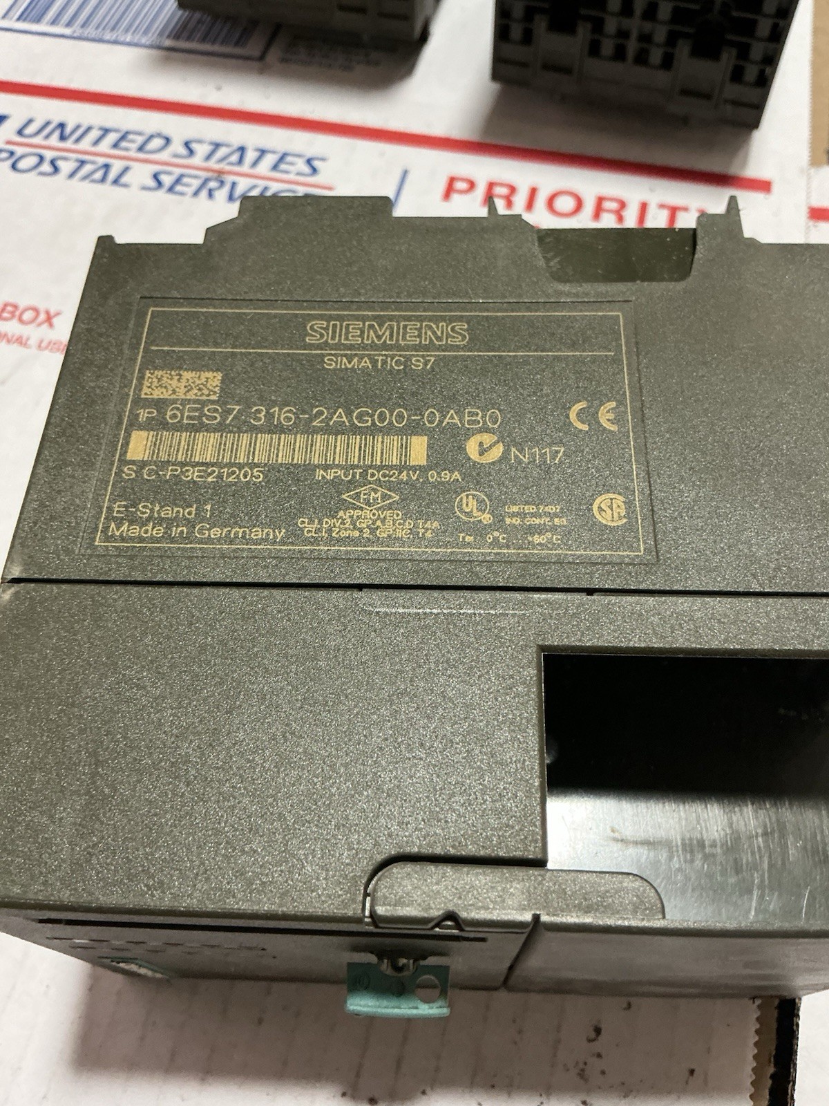 Siemens S7/300 CPU Processor Module SIMATIC S7-300 6ES7 316-2AG00-0AB0