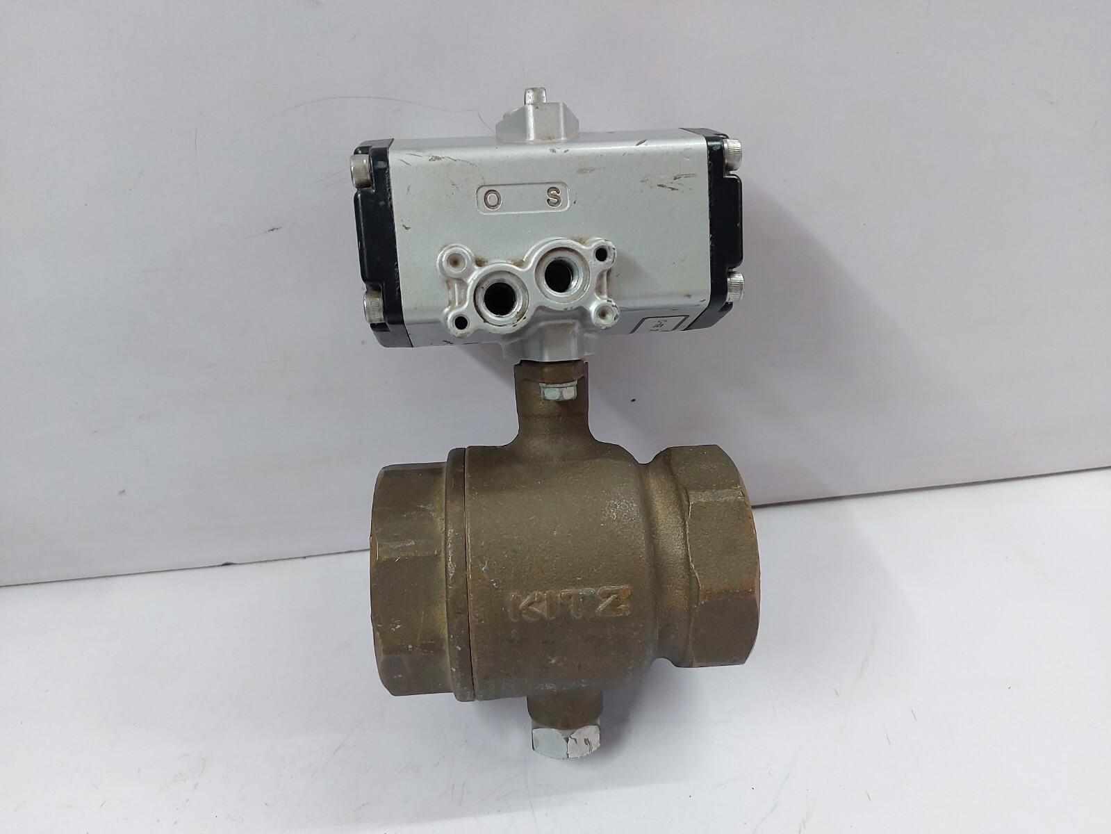 Kitz C-2 Actuator Pneumatic 2 In Ball Valve SMC FNVB-20X0