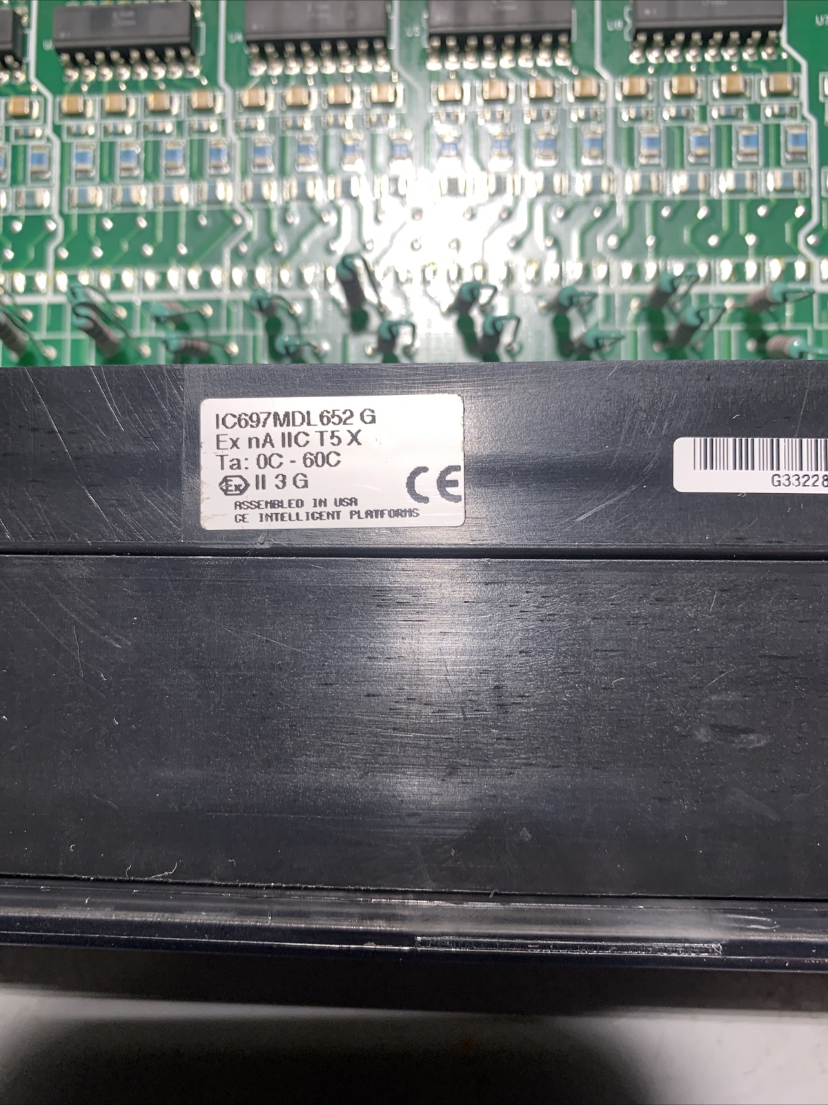 GE FANUC IC697MDL652G INPUT 12 VDC