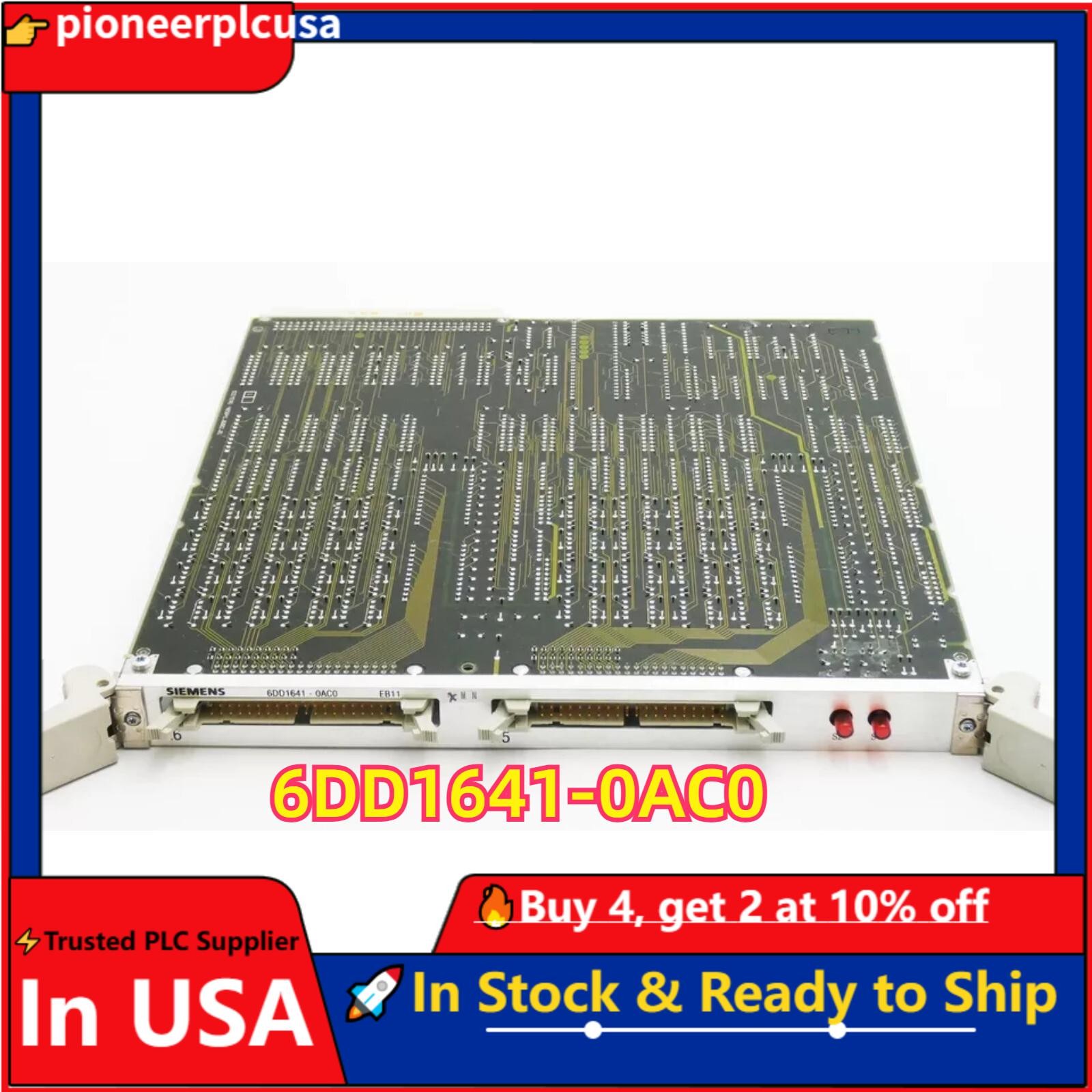 6DD1641-0AC0 New Siemens 6DD1 641-0AC0 SIMADYN D BINARY INPUT/OUTPUT MODULE