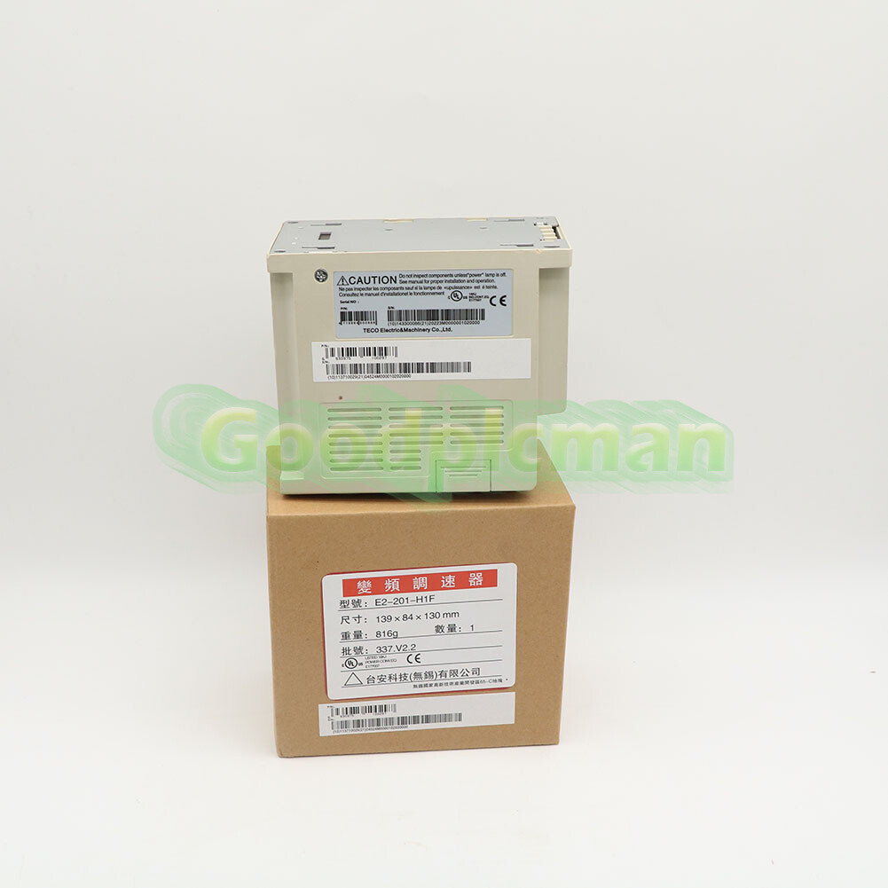 New For TECO Taian inverter E2-201-H1F 220V 0.75KW 1PC/
