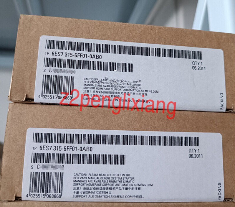 1PC New Siemens 6ES7315-6FF01-0AB0 6ES7 315-6FF01-0AB0 NEW in box