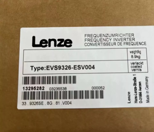EVS9326-ES EVS9326ES NEW LENZE EVS9326-ESV004 EVS9326ESV004 SERVO INVERTER