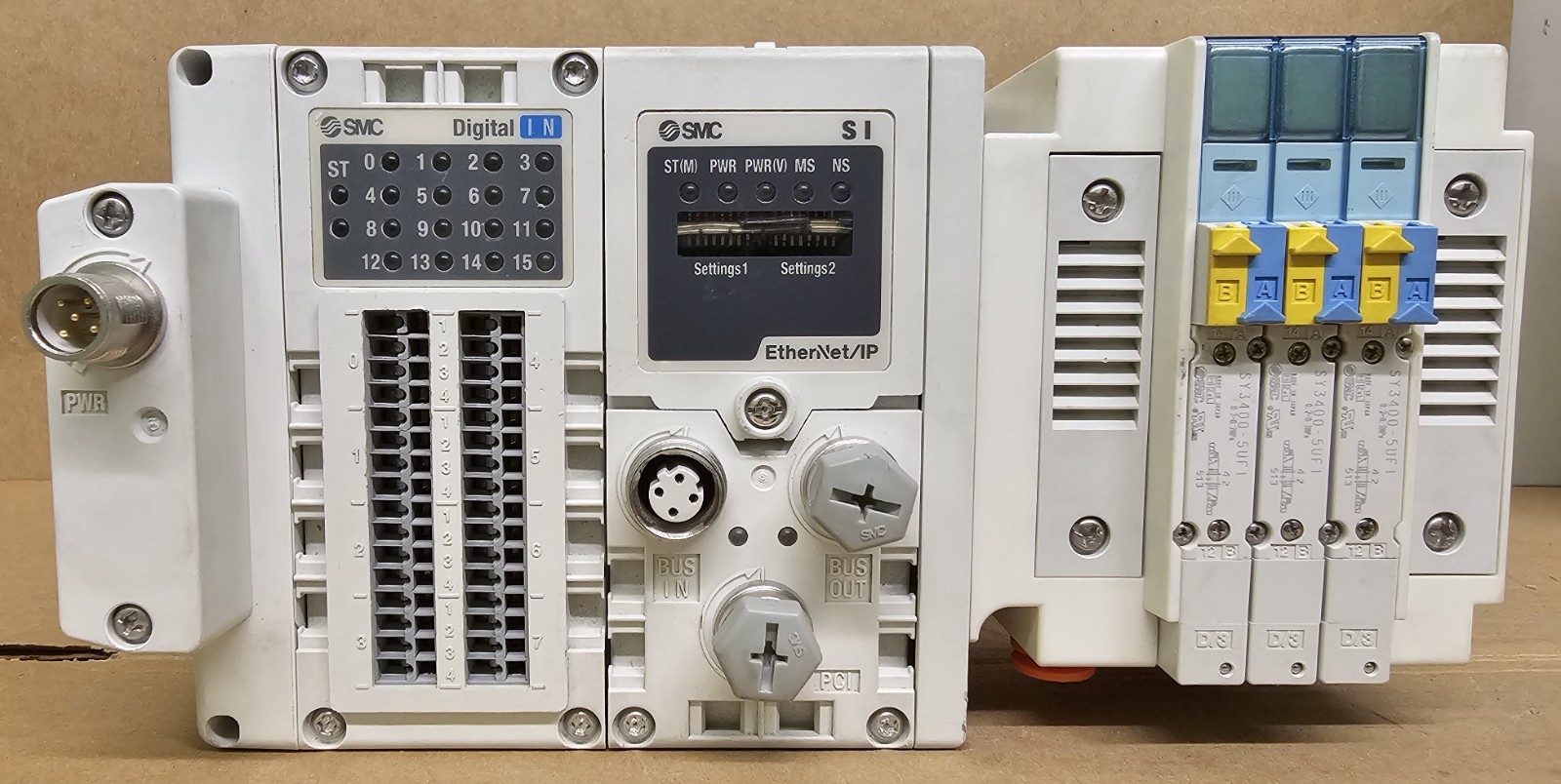 SMC ASSEMBLY EX600-DXPF DIGITAL INPUT UNIT – EX600-SEN3 ETHERNET SI
