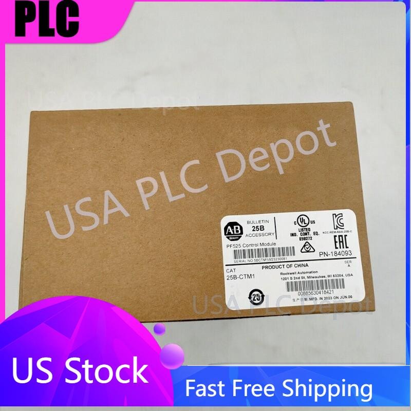 25B-CTM1 PowerFlex 525 Control Module New AB Factory Original Sealed Box 25BCTM1