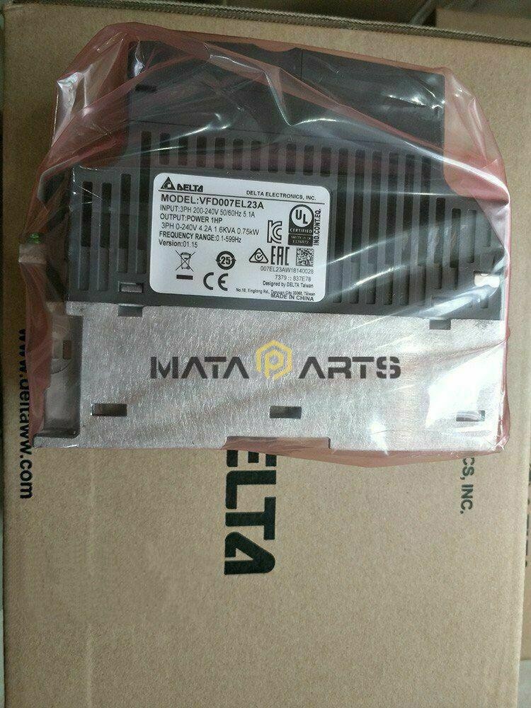 New 750W Delta Inverter 3 Phase 220V 1HP VFD007EL23A Variable Frequency Driver