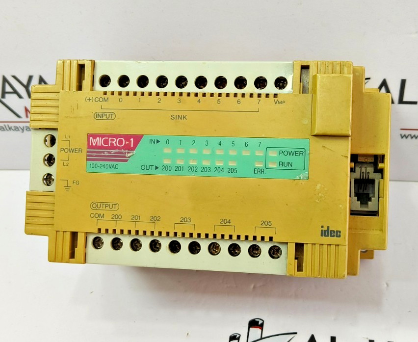 IDEC MICRO-1 FC1A-C2A1E PROGRAMMABLE LOGIC CONTROLLER (FAST SHIP BY DHL/FEDEX)