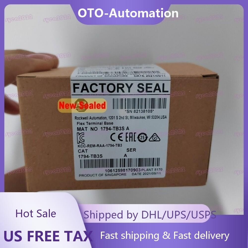 1794-TB3S SER A FLEX I/O Terminal Base Unit New in Sealed Box US Free Tax