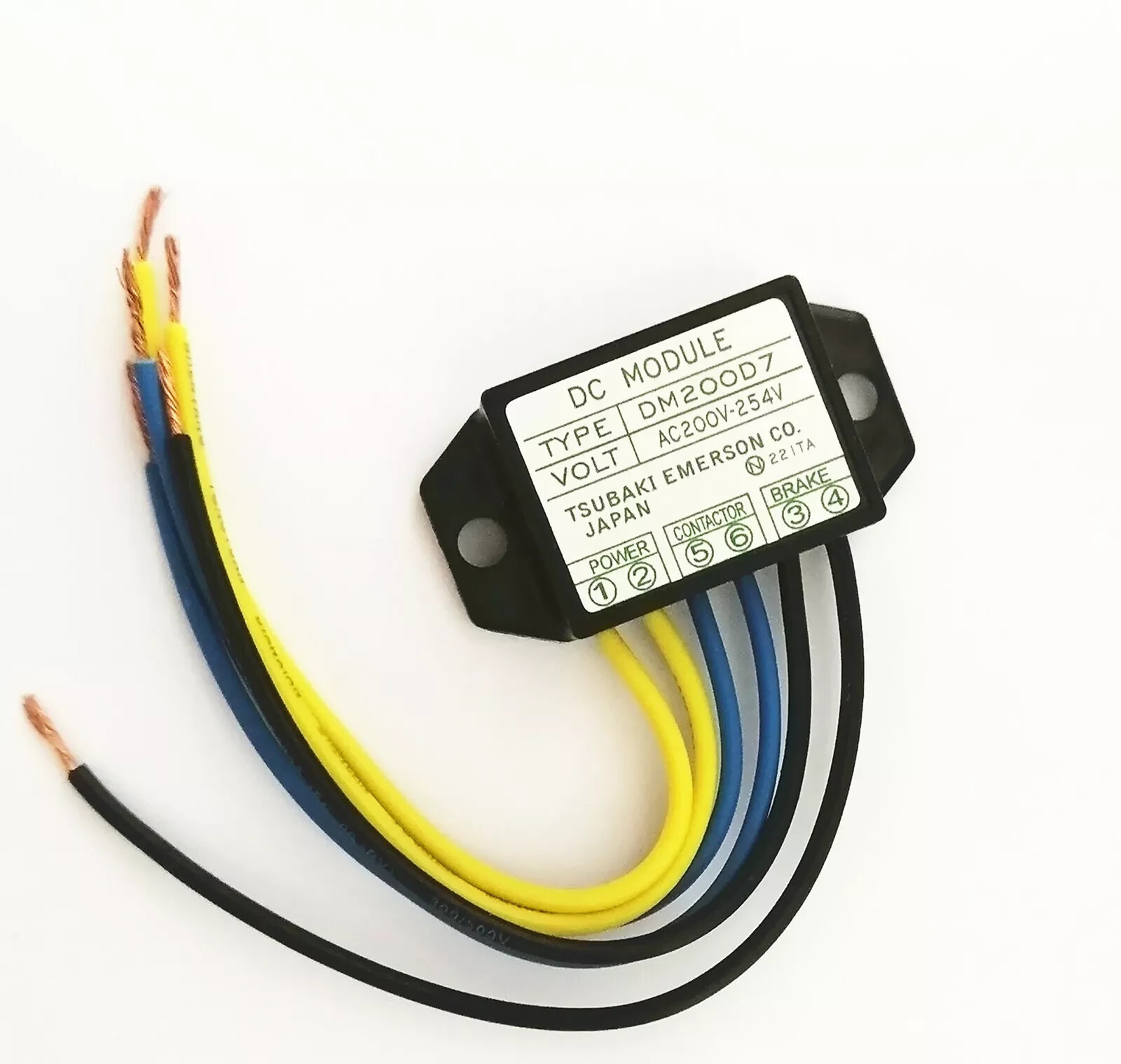1X Motor Brake Rectifier Rectifier DC MODULE DM200D7 AC200V-254V