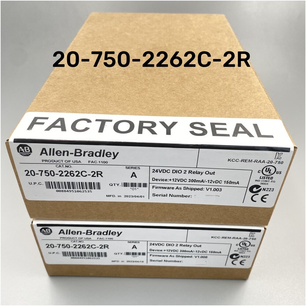 Allen-Bradley 20-750-2262C-2R PowerFlex 750 24V DC IO Option Module NEW Sealed