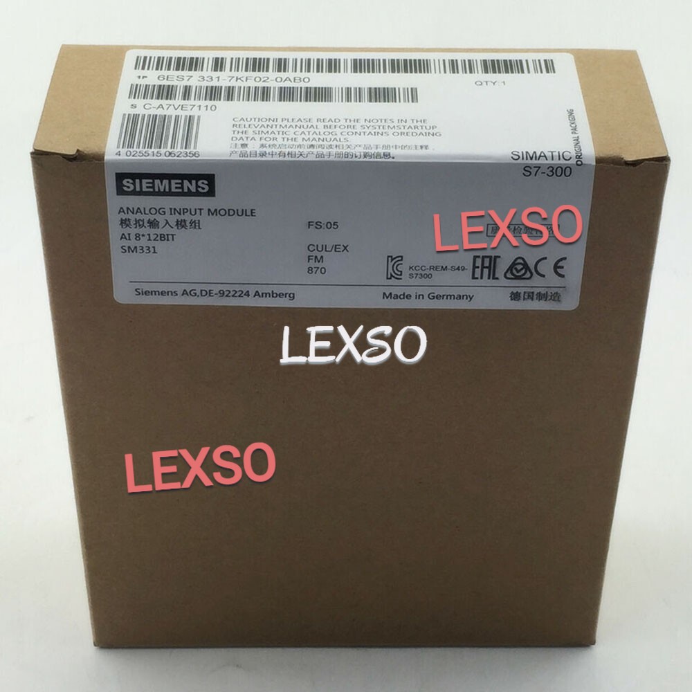 6ES7 331-7KF02-0AB0 NEW SIEMENS 6ES7331-7KF02-0AB0 S7-300 Analog Input Module