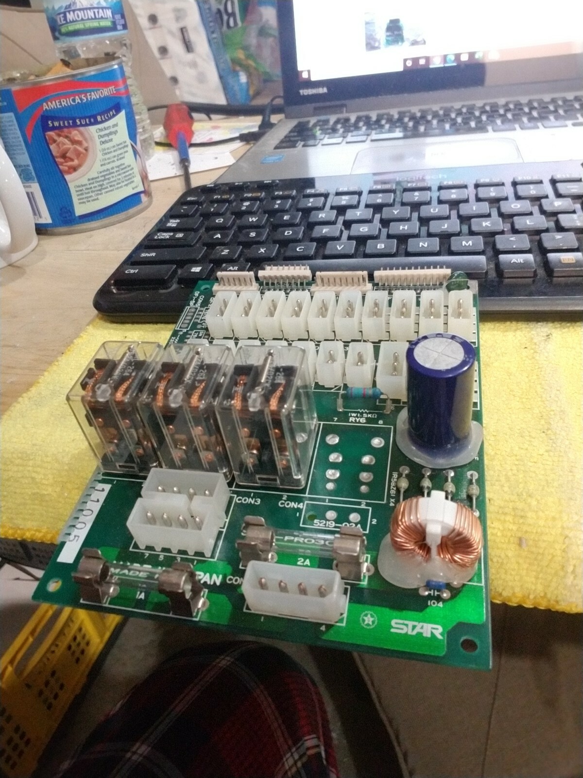Star Automation 9182-PRO3C Seiki Robot Control Board FRL264D024 02CK X4 00036