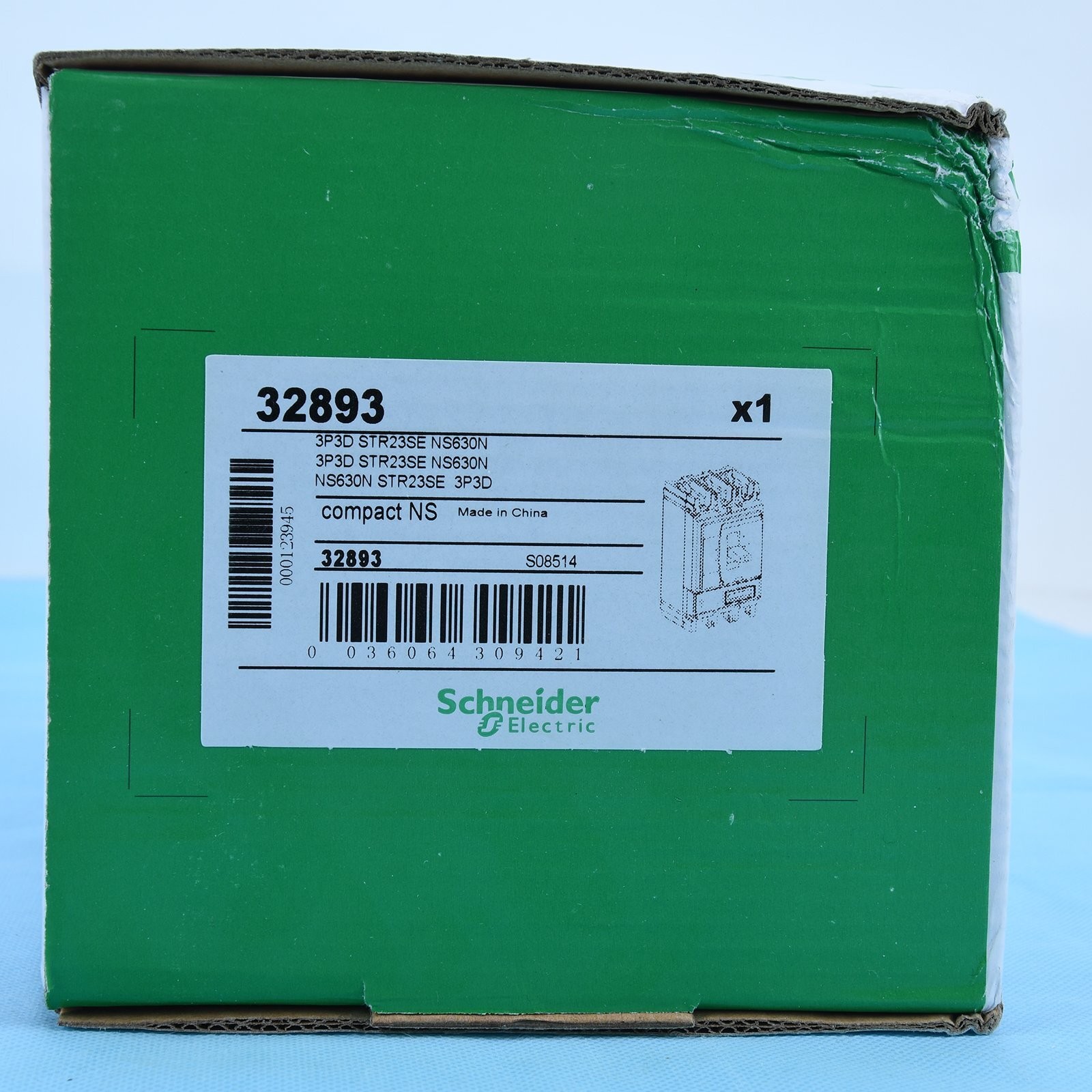IPC New Schneider NS630N 3P 630A STR23SE Breaker Expedited Shipping