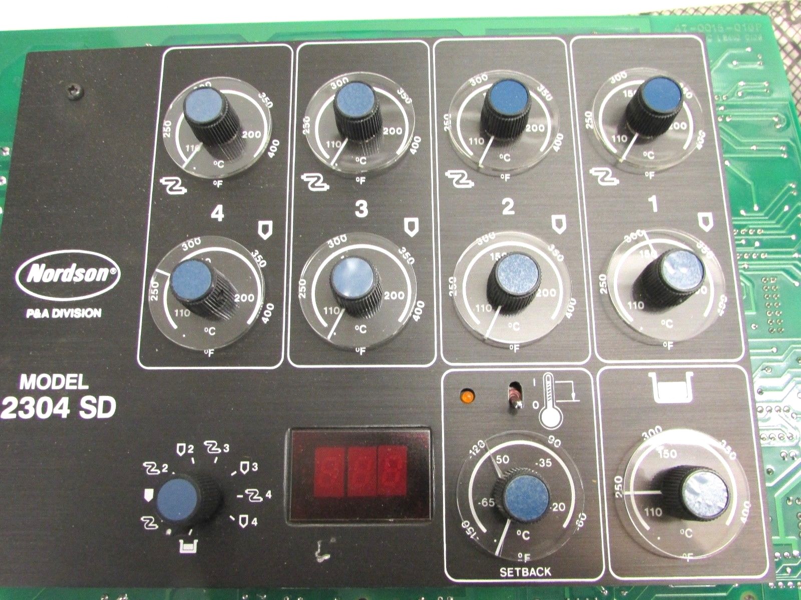 NORDSON 276886 CONTROL PANEL, MODEL 2304 SD