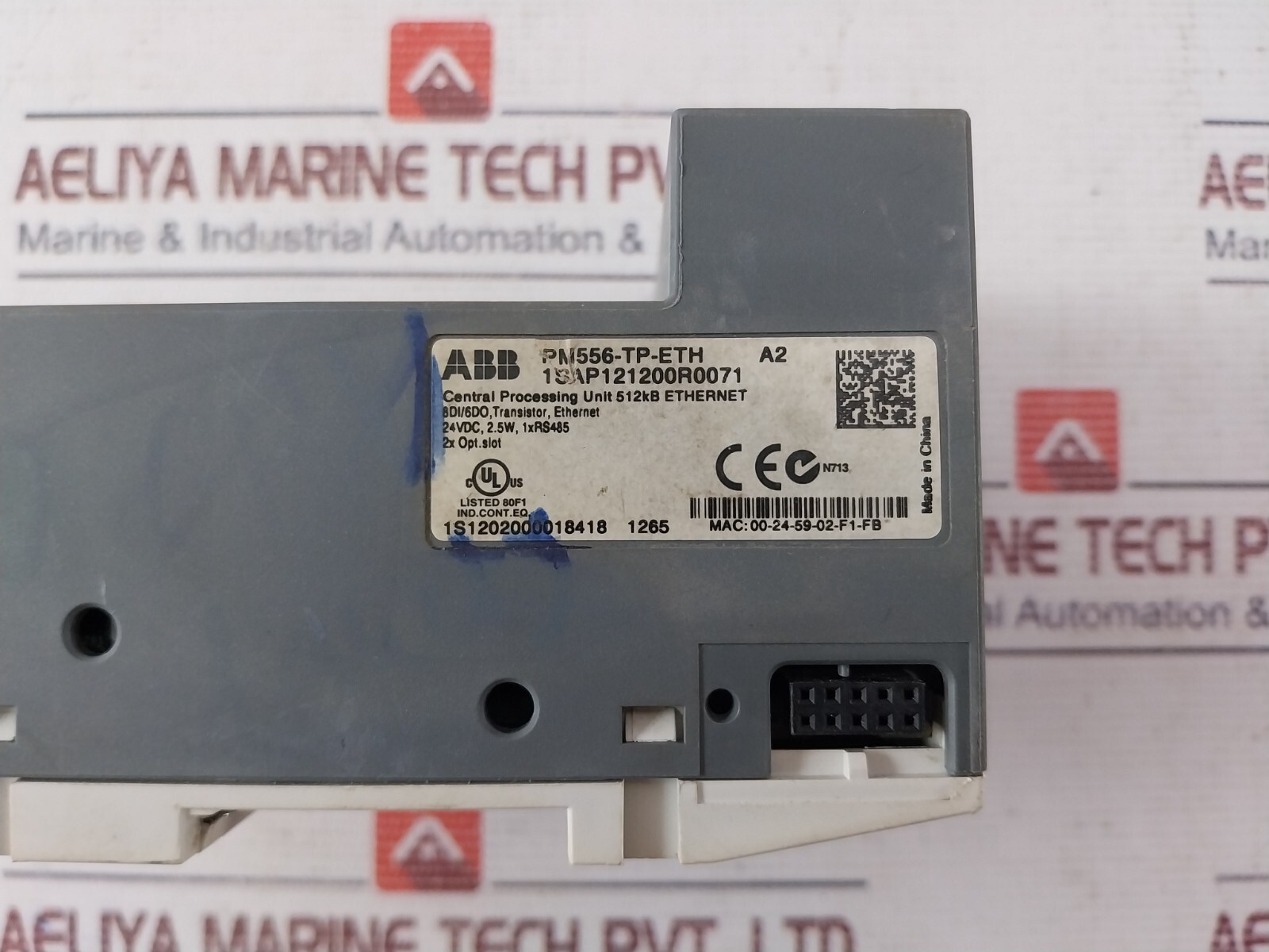 Abb PM556-TP-ETH Programmable Logic Controller 1SAP121200R0071 24VDC
