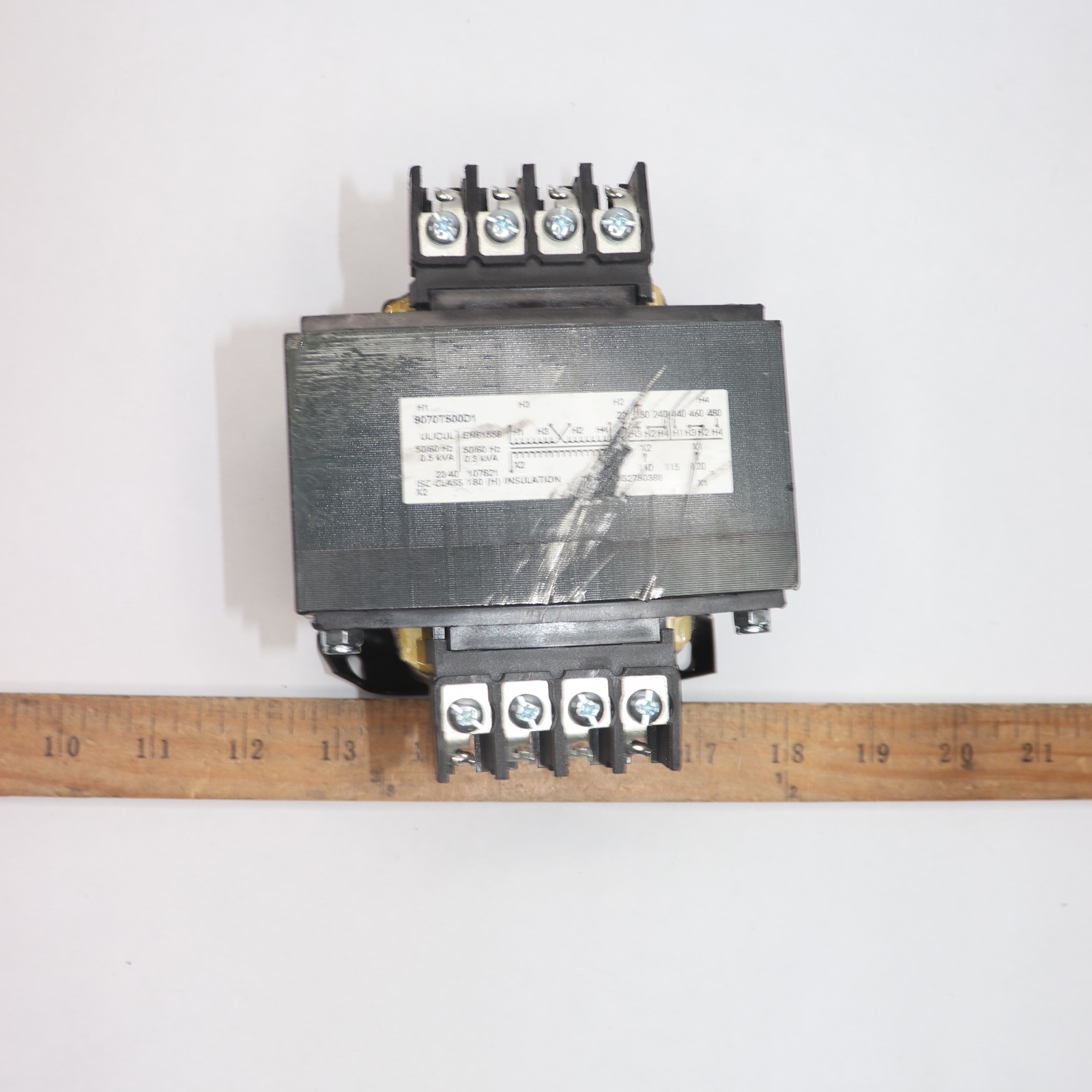 Square D Open-Style Industrial Control Single Phase Chassis Mount Transformer