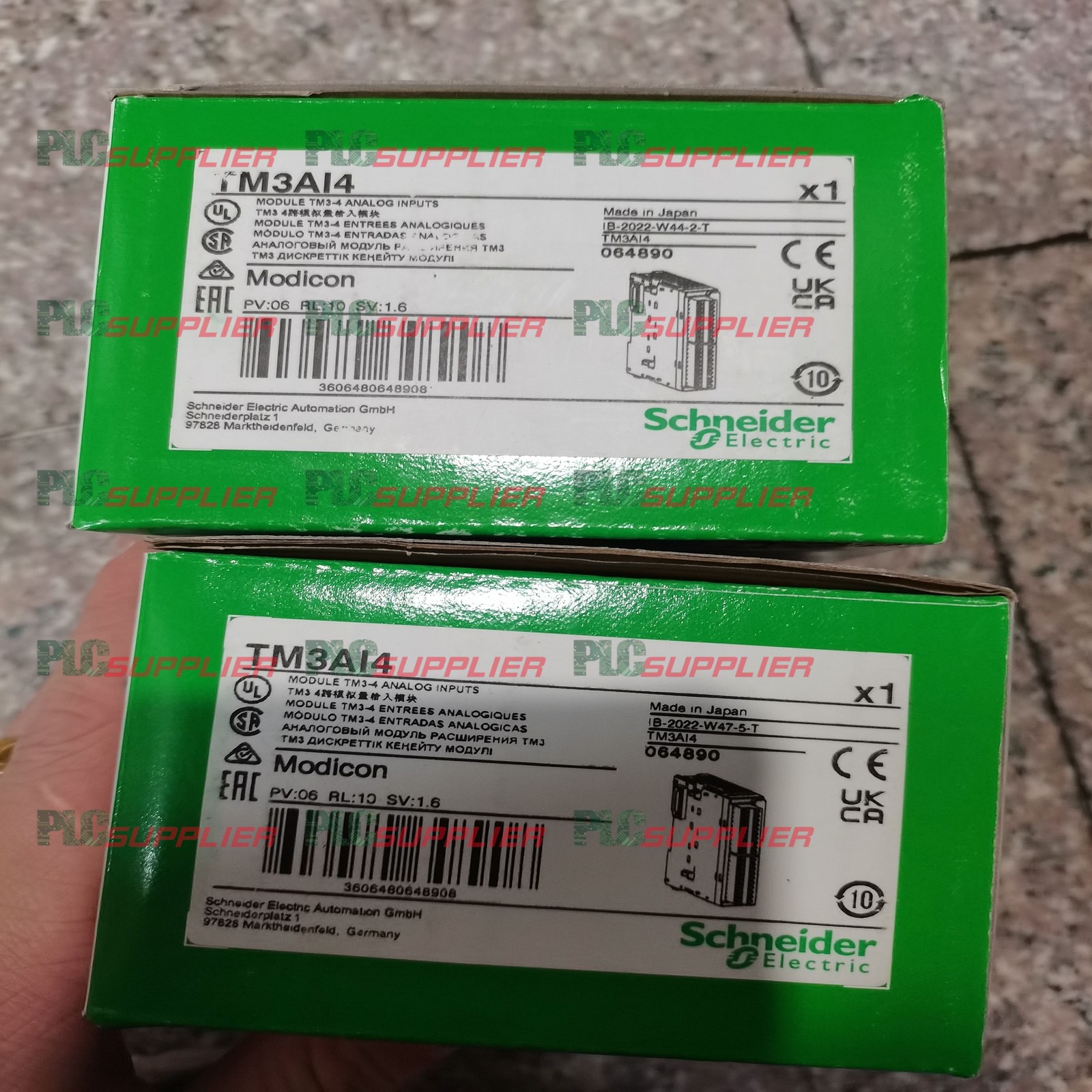 New factory sealed Schneider TM3AI4 With 1 Year warranty