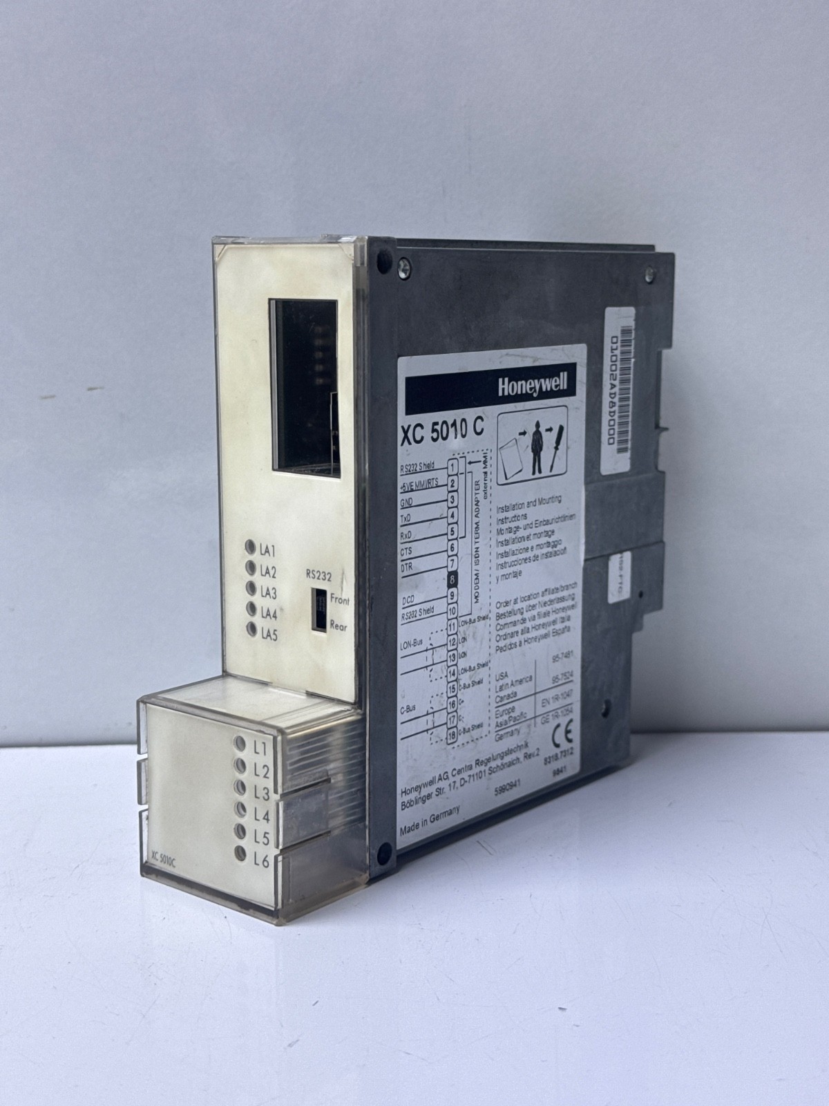 Honeywell XC5010C 16 Bit CPU with C-Bus & Lon Interface