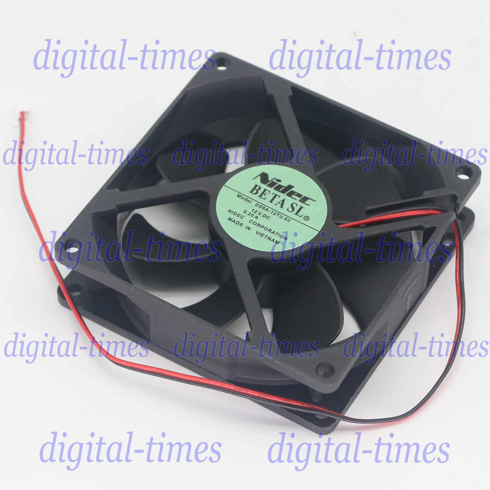 New Nidec D09A-12TU 03 12V 0.2A 9025 9cm Inverter Chassis Cooling Industrial Fan