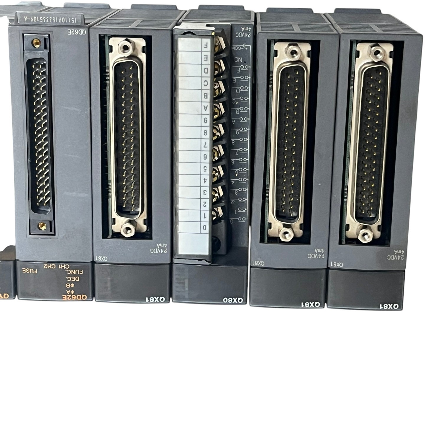 MITSUBISHI MELSEC-Q PLC Assembly Q312B Rack Q63P QX81 QX80 QY80 QD62E