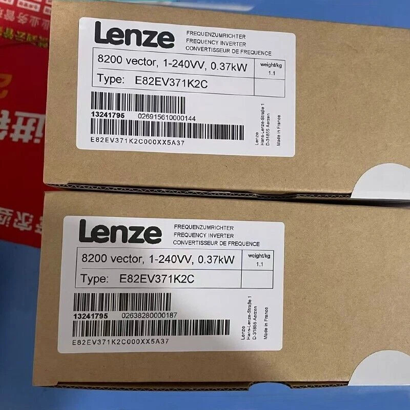 1PC New LENZE Inverter E82EV371K2C E82EV371_2C Fast Shipping