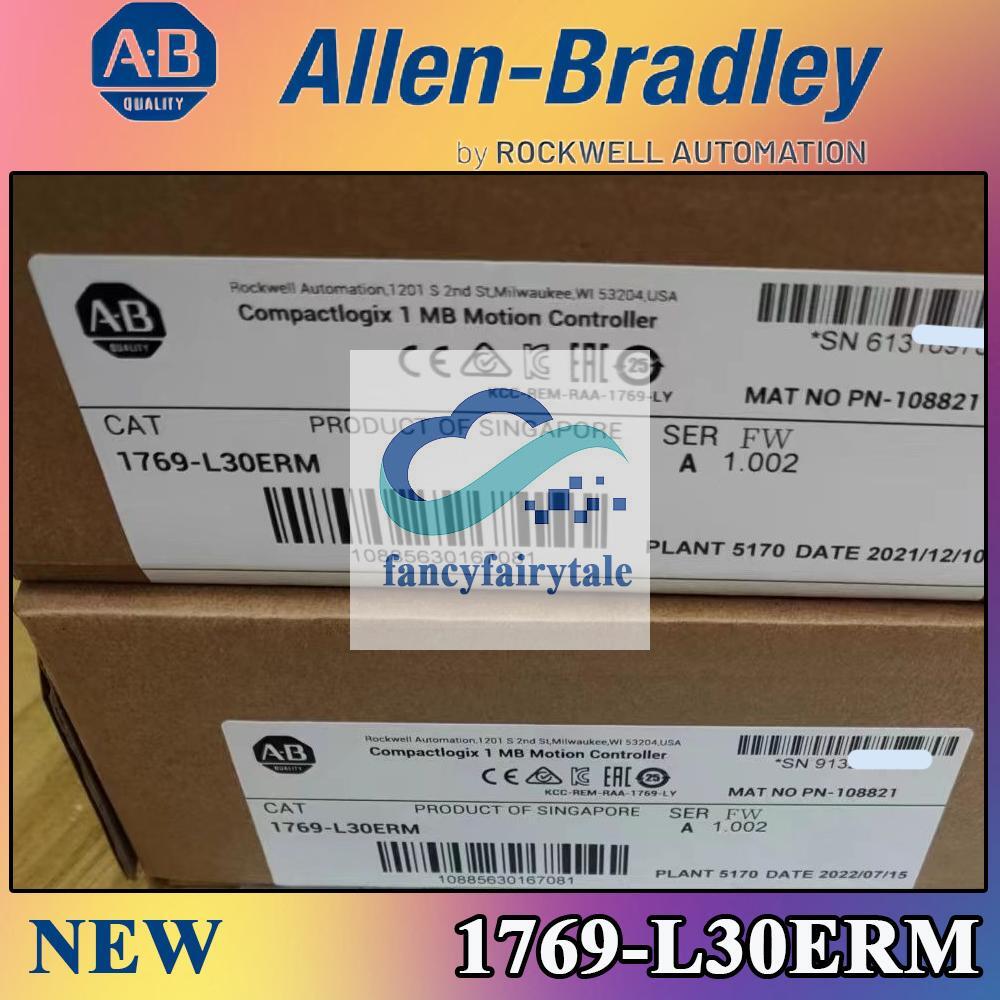 NEW Allen-Bredley 1769-L30ERM CompactLogix 1 MB Motion Controller 1769L30ERM