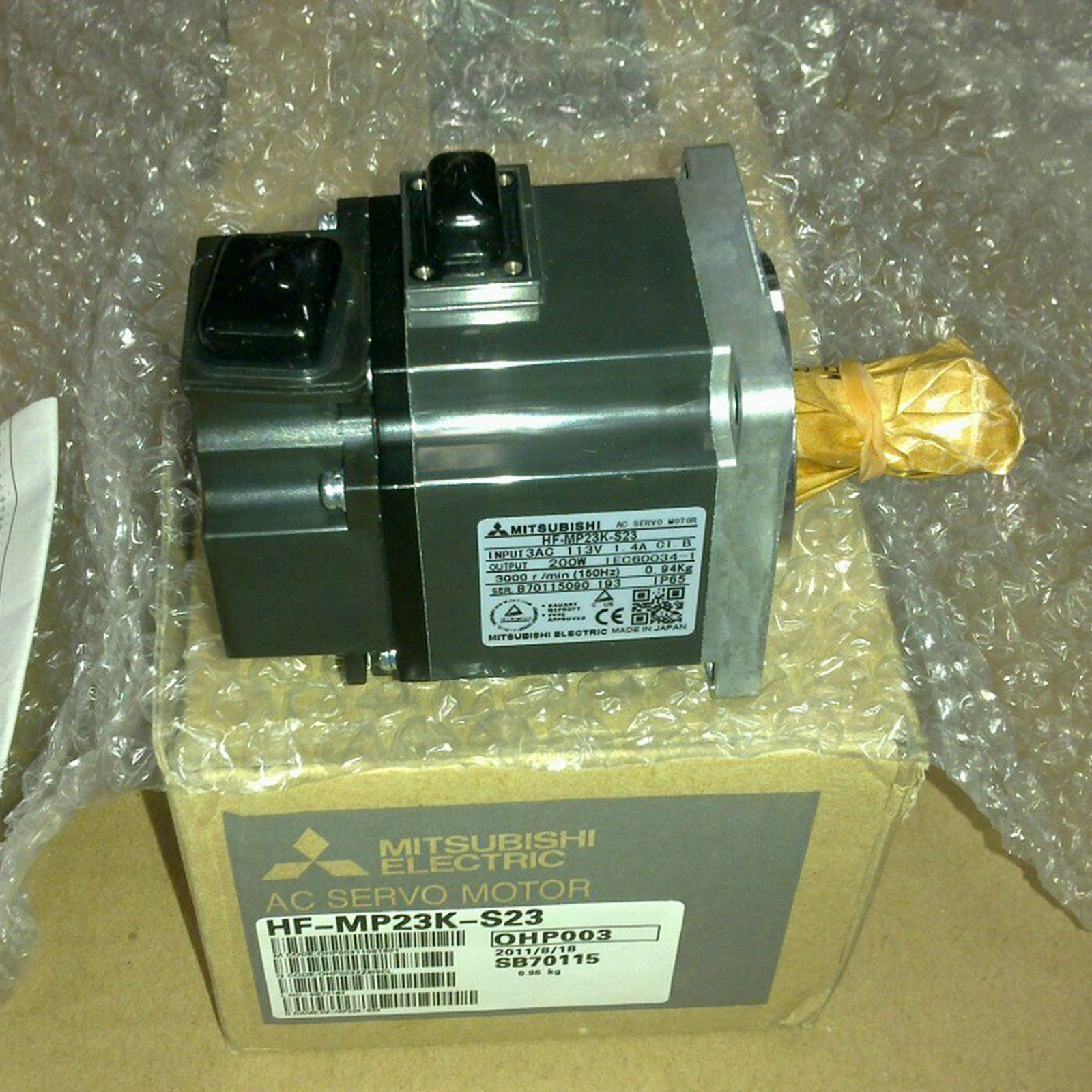 Servo Motor HF-MP23K-S23 NEW MITSUBISHI Free Shipping