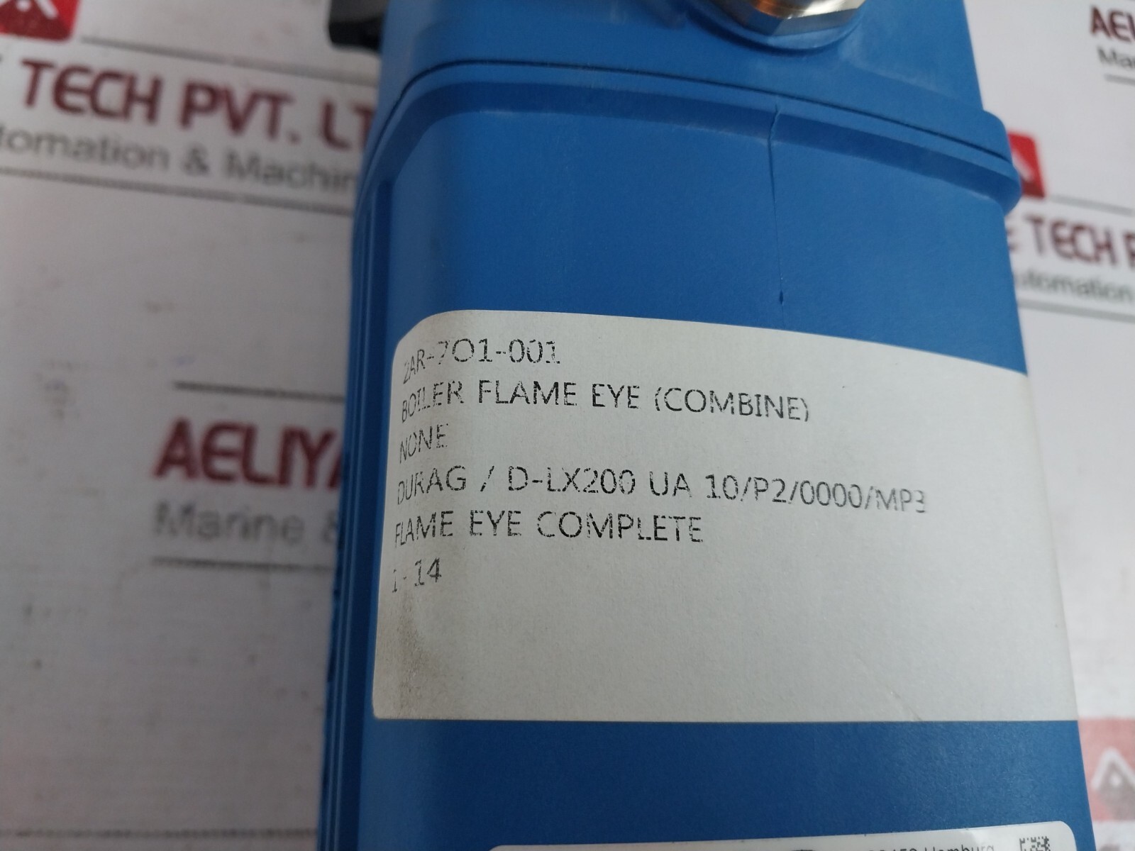 DURAG D-LX 201 UA-C0/P2/0000/MP3 Flame Monitor With Software Interface 4-20MA