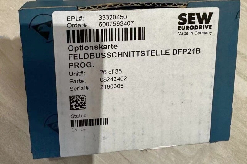 Brand new SEW DFP21B inverter communication module 08242402-UPS or DHL