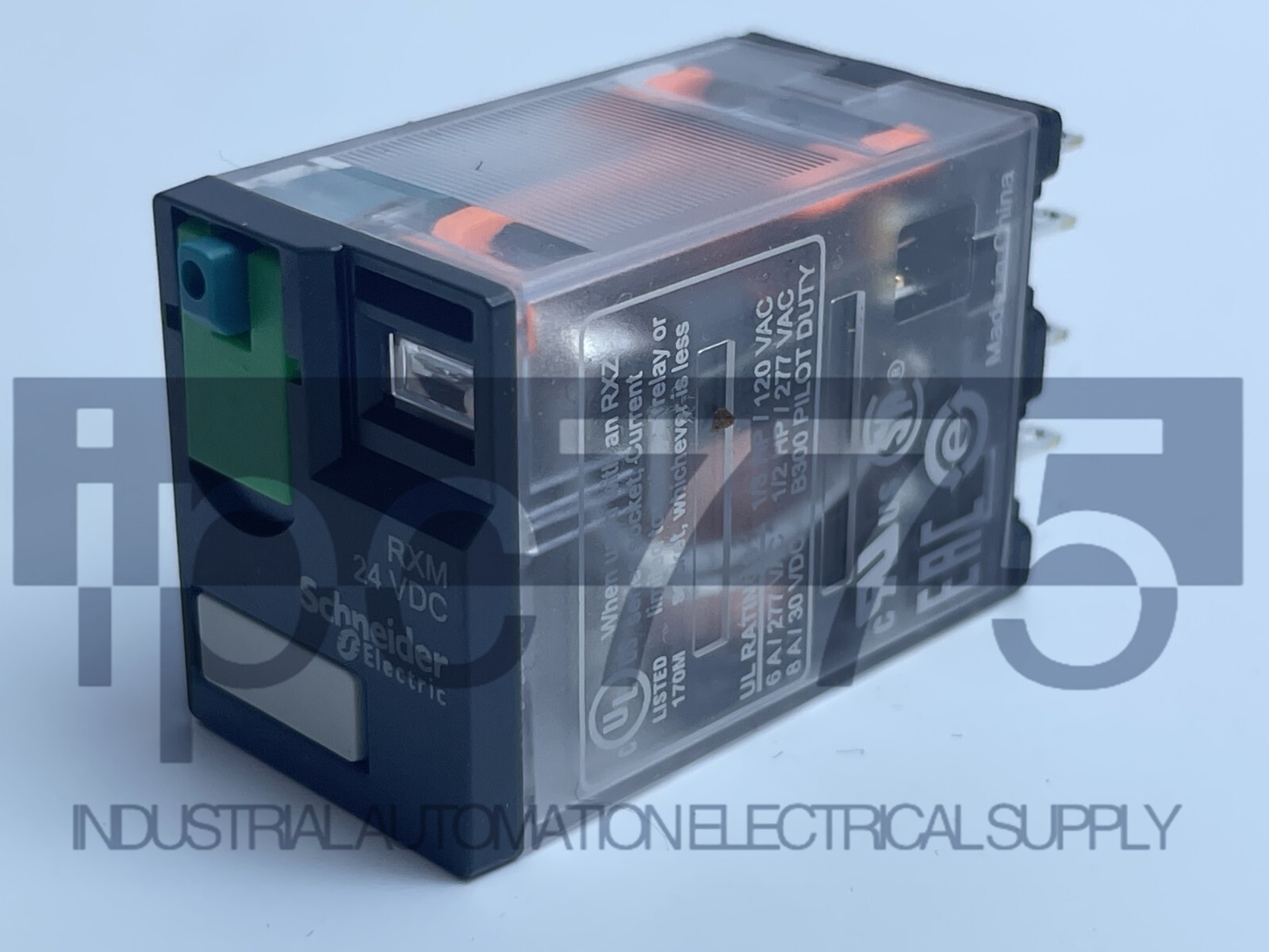 Schneider-RXM4AB1BD 1× New Style 14-Pin Miniature plug-in relay 6A 4CO 24VDC