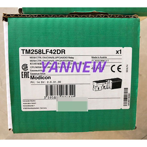 TM258LF42DR SCHNEIDER TM258LF42DR PLC Programmable Controller NEW IN BOX