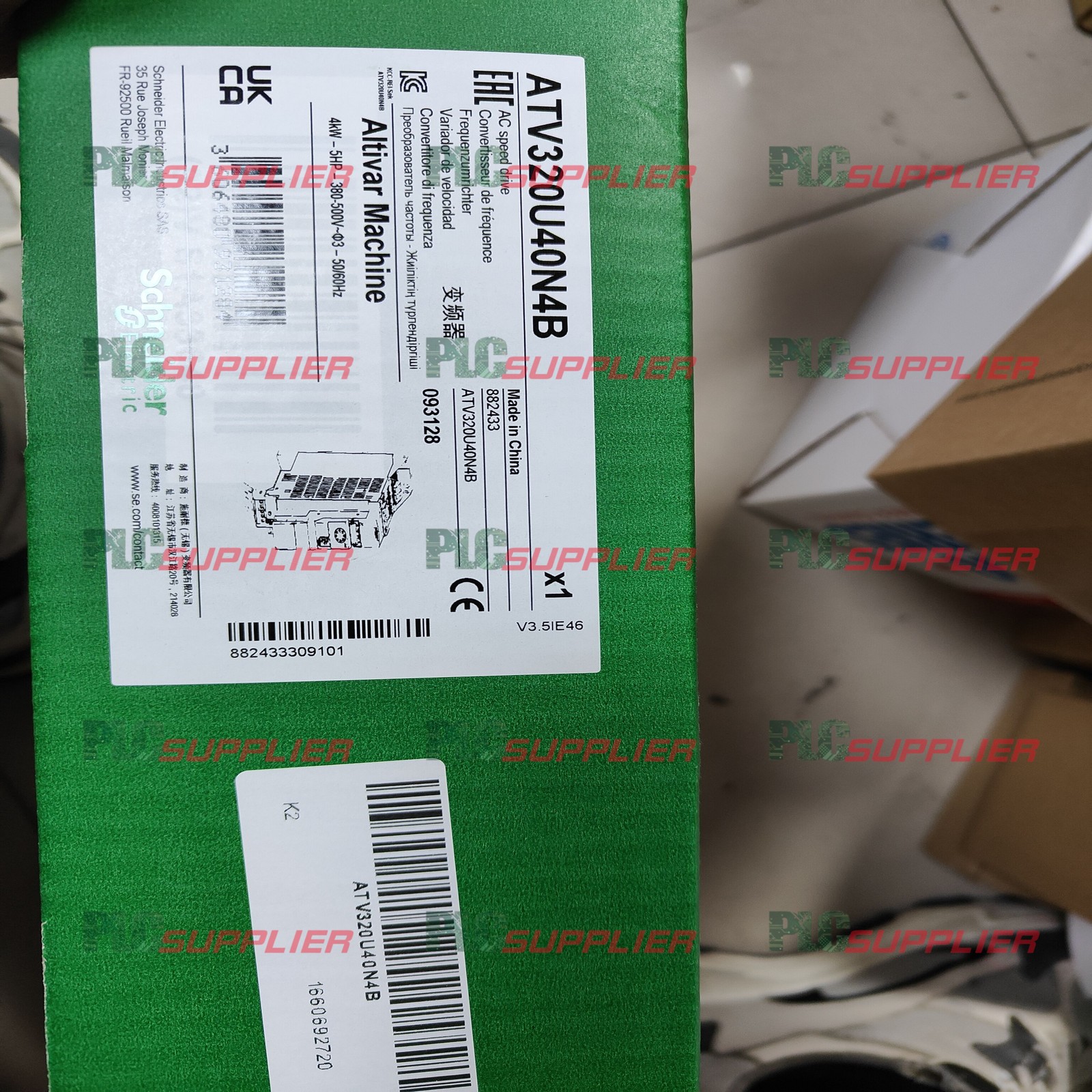 Brand new and original Schneider ATV320U40N4B With 1 Year warranty