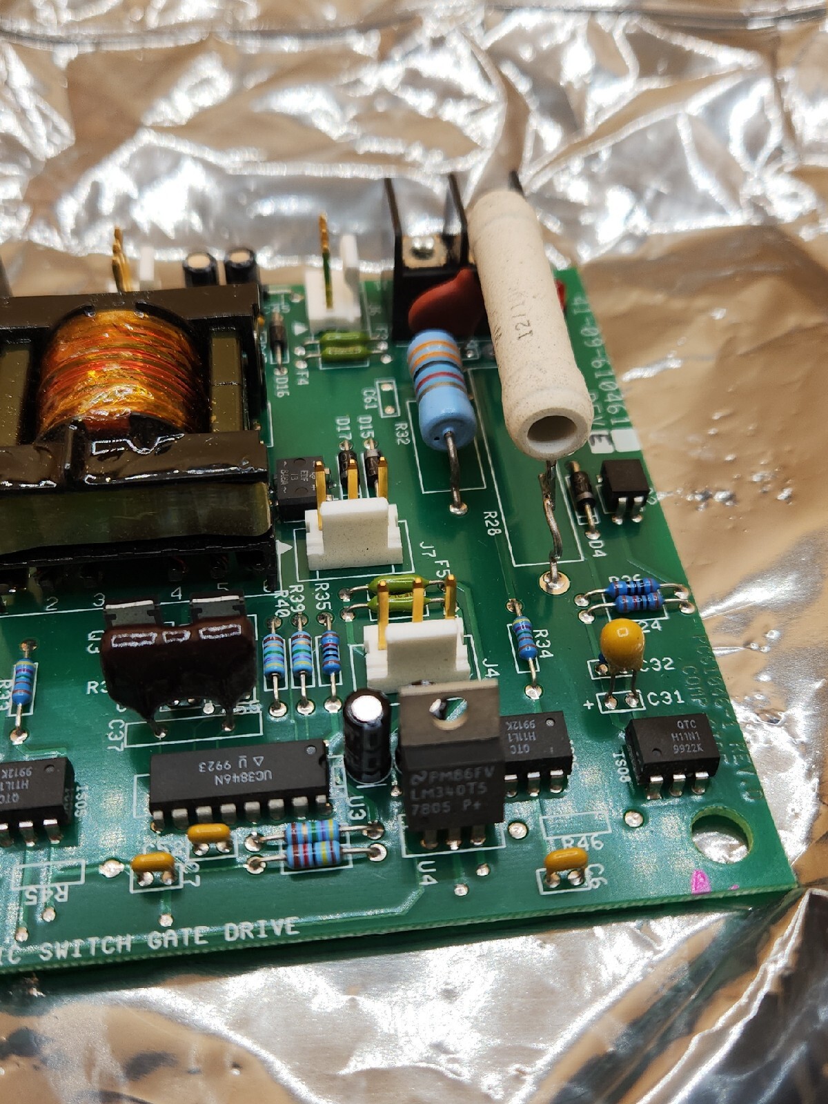 CYBEREX STATIC SWITCH GATE DRIVE CIRCUIT BOARD CARD 41-09-610461 REV E