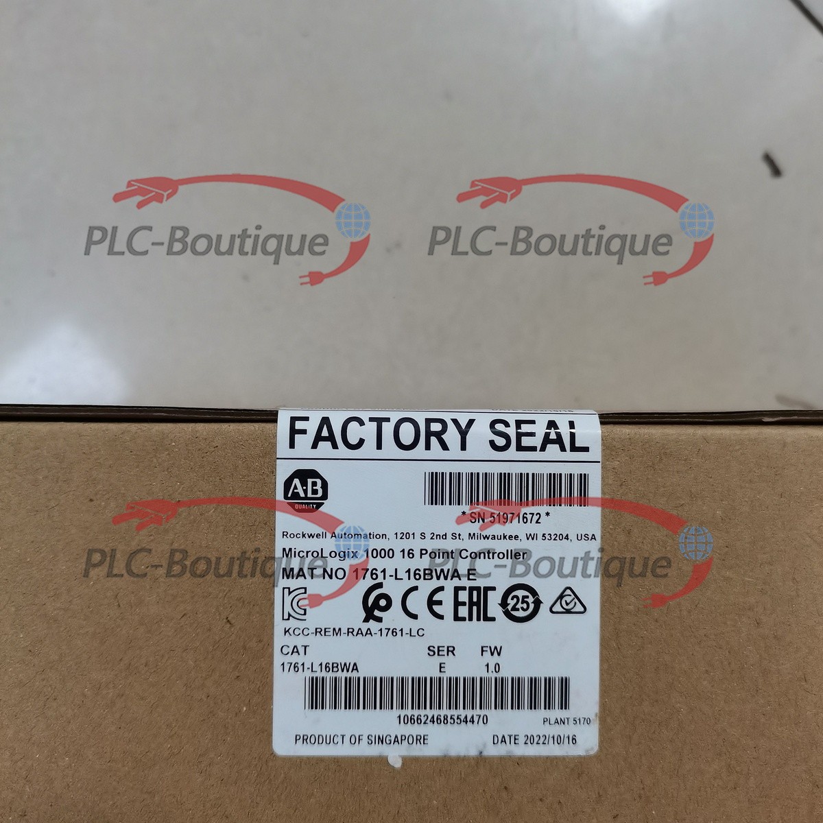 Brand New Allen-Bradley 1761-L16BWA With 1 Year warranty Best Price