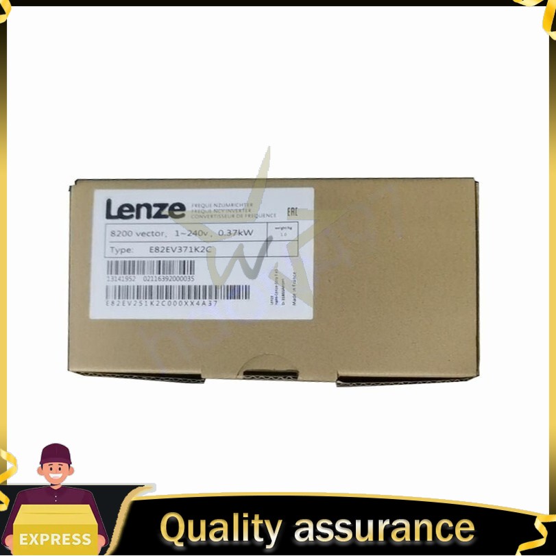 Lenze E82EV371K2C E82EV371-2C 8200 Vector 1-240V 0.37kW