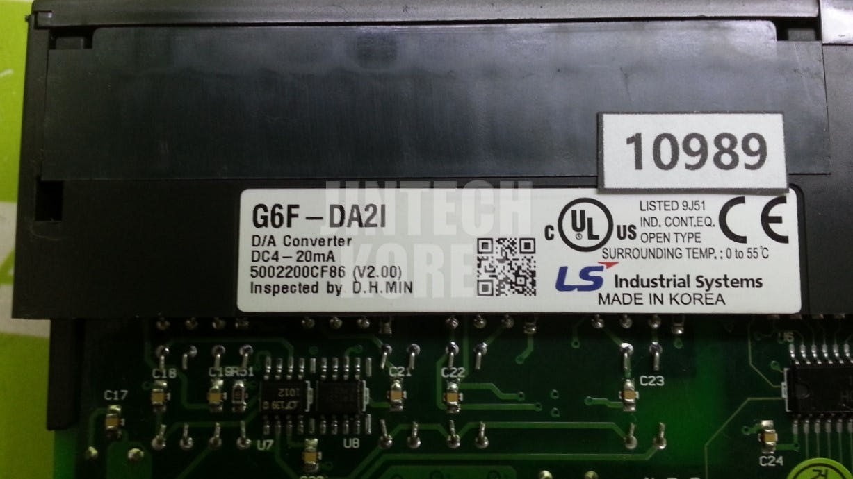 LS G6F-DA2I (V2.00) Analog Output Module Tested