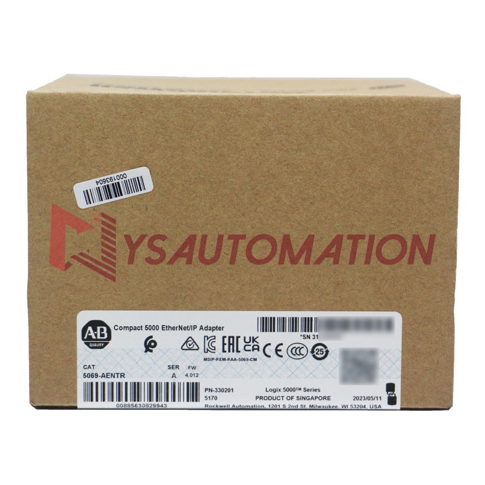 OEM Factory Sealed A-B 5069-AENTR EtherNet/IP Adapter 5069AENTR