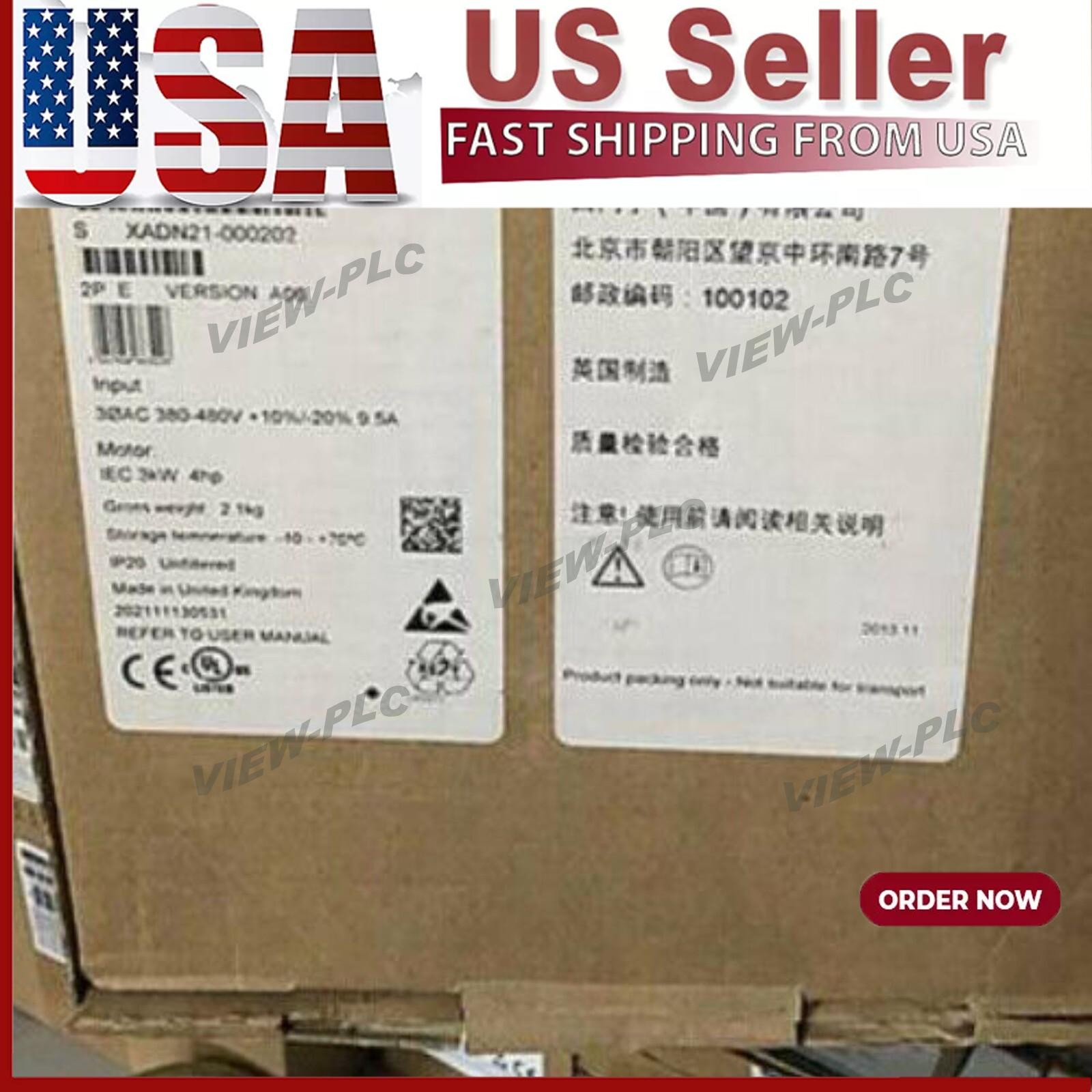 New Siemens 6SL3210-1KE17-5UB1 6SL3 210-1KE17-5UB1 G120C RATED POWER 3,0KW