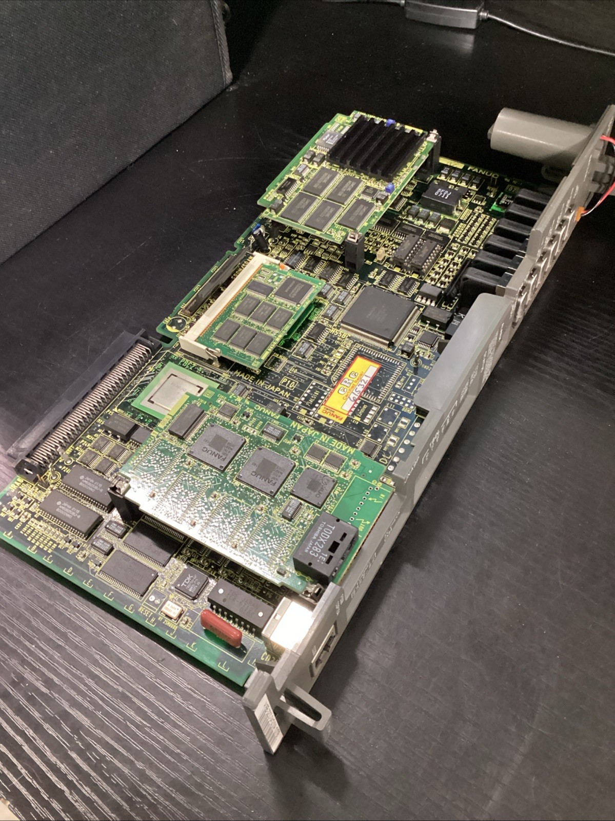 Fanuc A16B-3200-0412/01A Main CPUBoard with Drive/Servo/Memory Boards Used #2