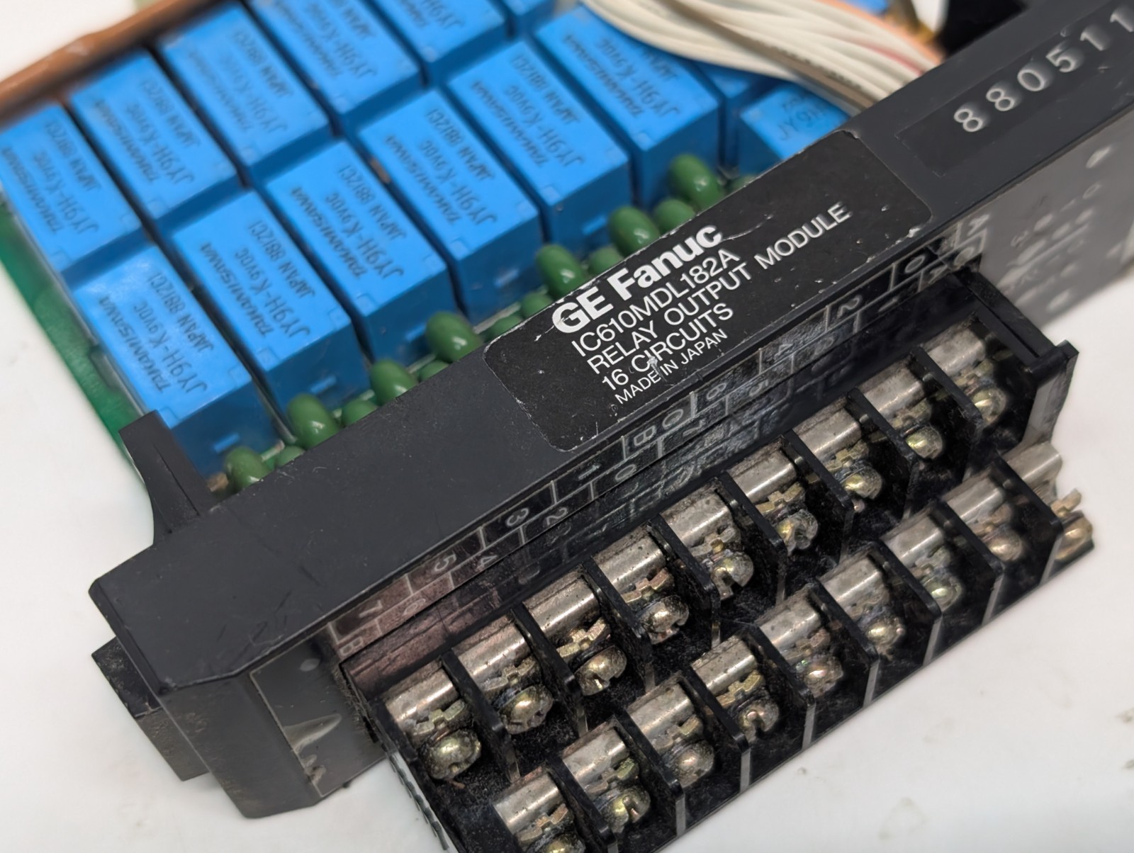 GE Fanuc IC610MDL182A digital Relay Output Module 16 circuits for Series One PLC
