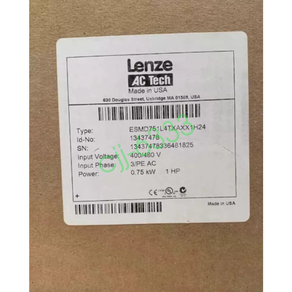 1PC NEW frequency converter ESMD751L4TXA 380V 0.75KW LENZE