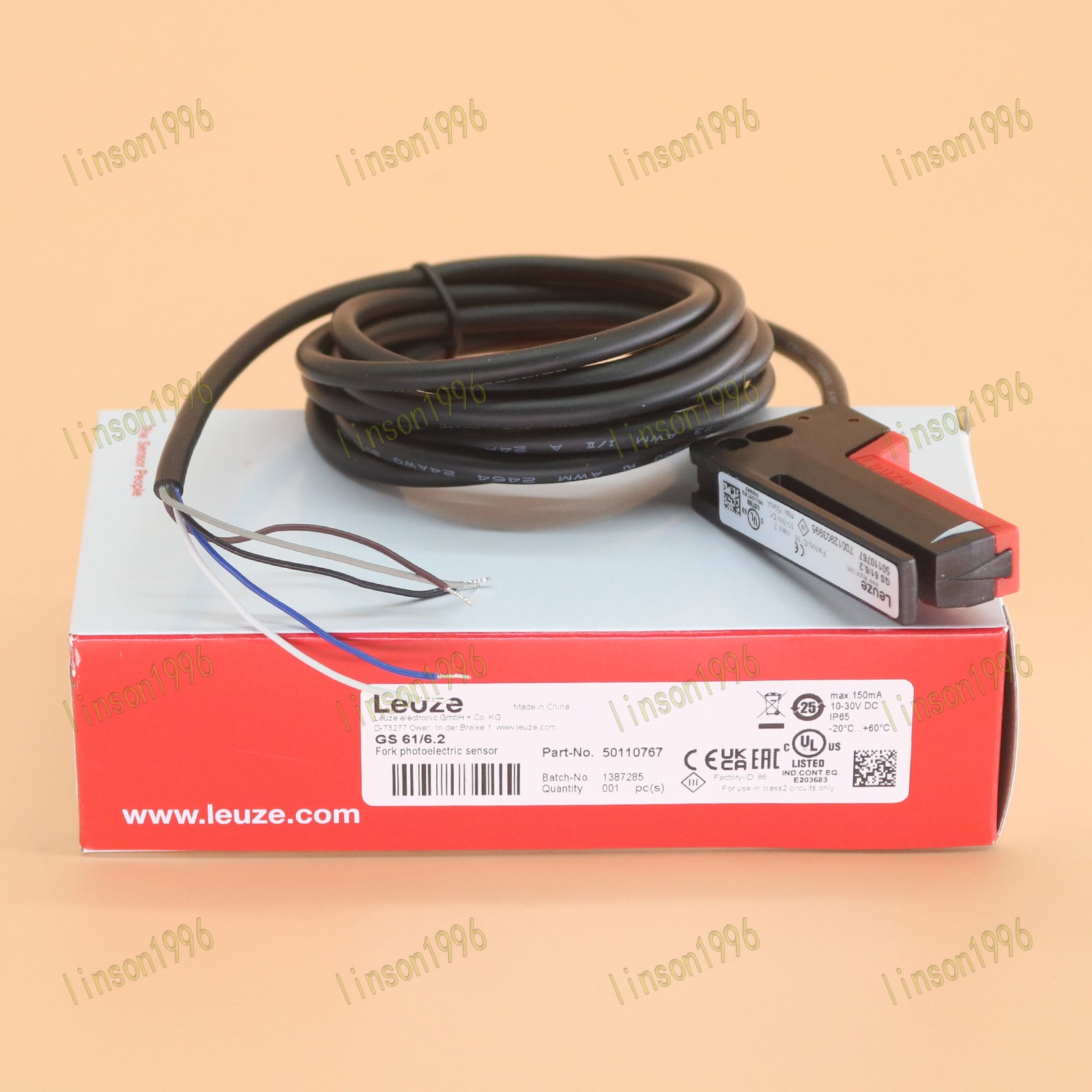 1PC New For Leuze Photoelectric Switch GS 61/6.2 FREE SHIP