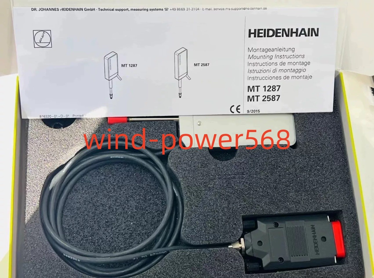 Brand new Heidenhain MT2587 ID:372495-01 Incremental Length Gauge FedExOpens in