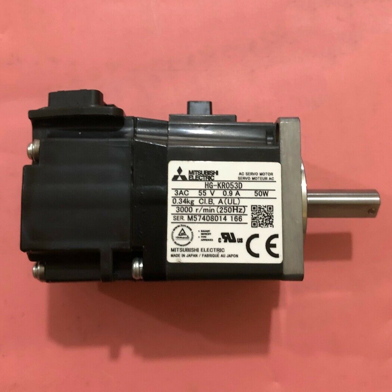 1PC Used Mitsubishi HG-KR053D AC Servo Motor Tested In Good