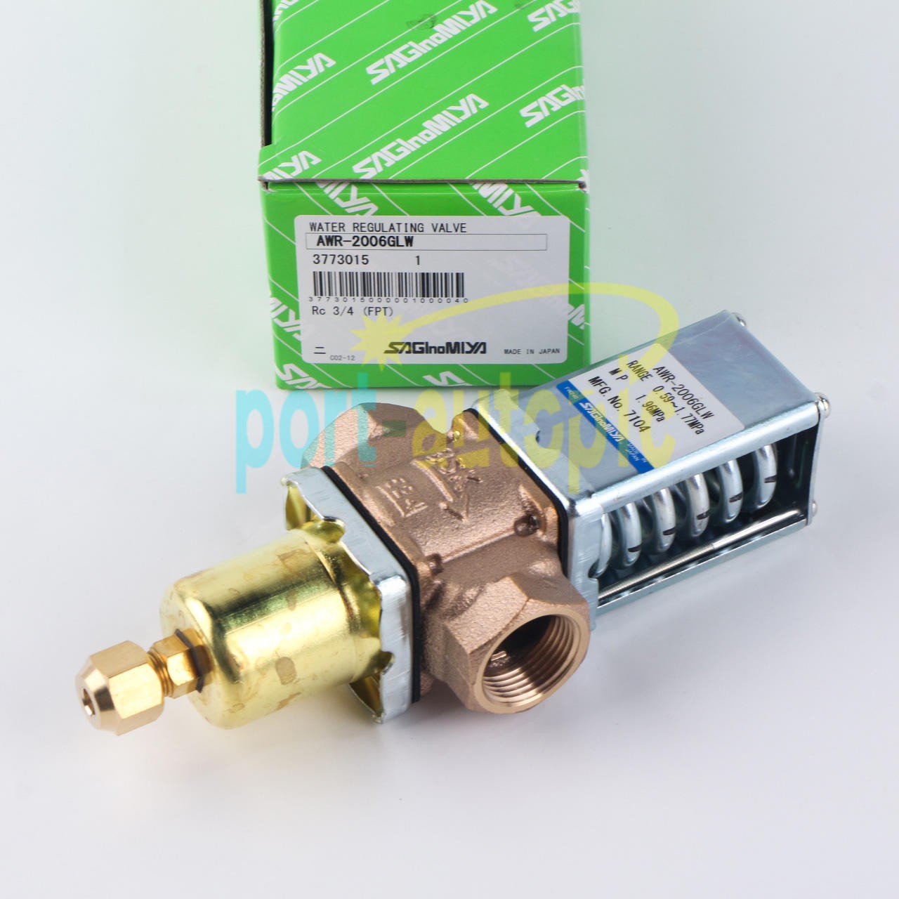 1PC New Saginomiya AWR-2006GLW Pressure regulating valve