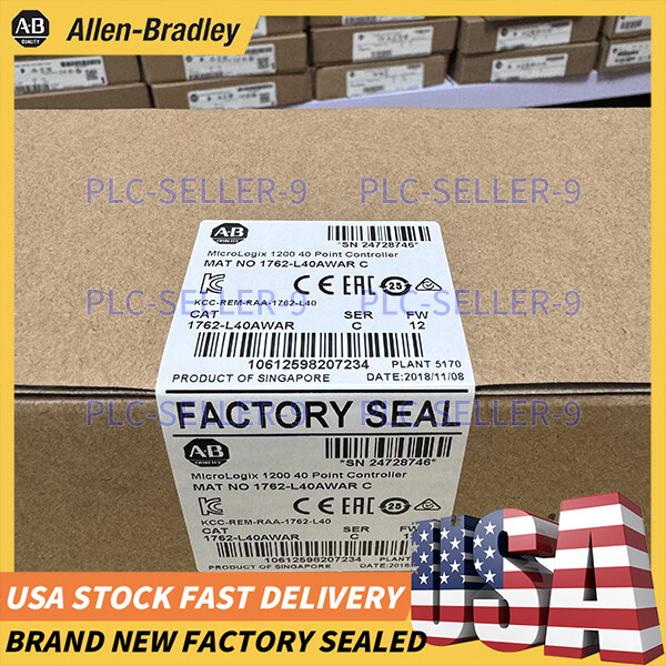 New Sealed 1762-L40AWAR Allen-Bradley PLC controller Free Shipping