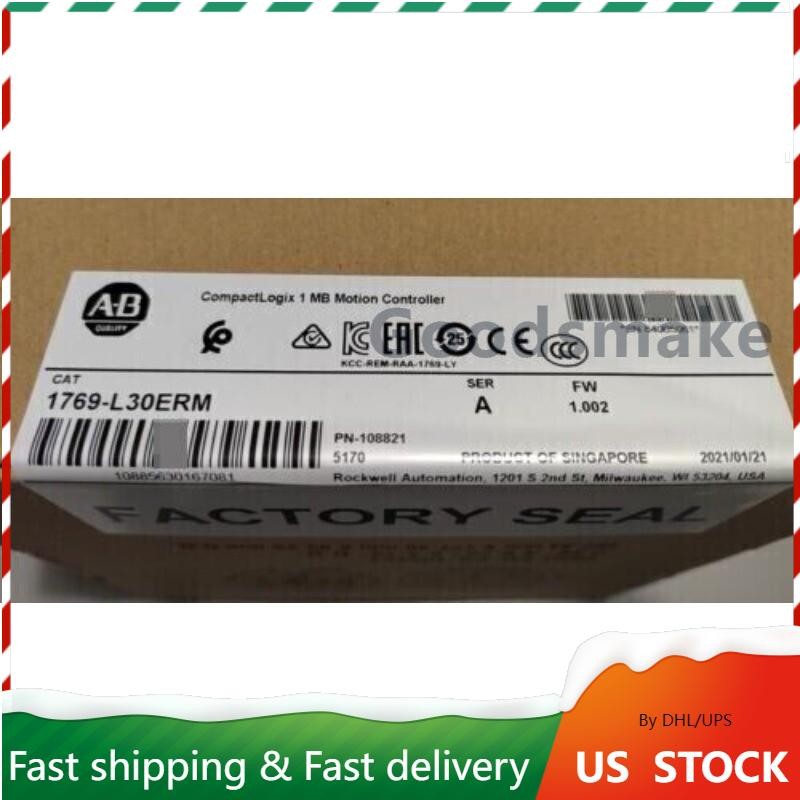 NEW Factory Sealed AB 1769-L30ERM CompactLogix 1 MB Motion Controller 1769L30ERM