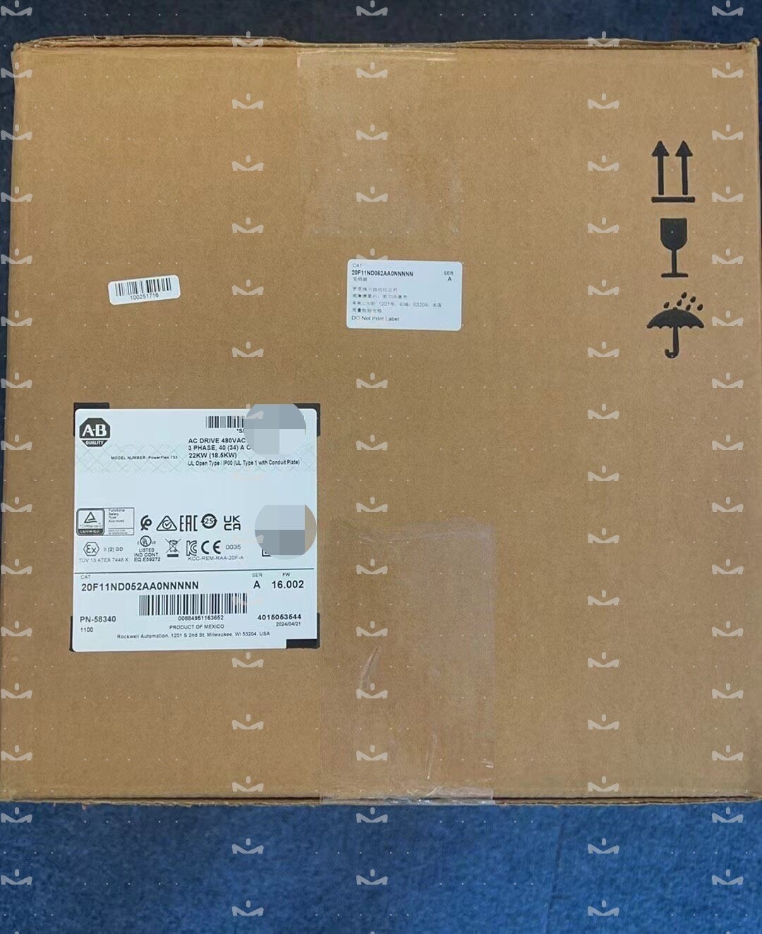 1pcs 20F11ND052AA0NNNNN frequency converter NEW via DHL or FedEx